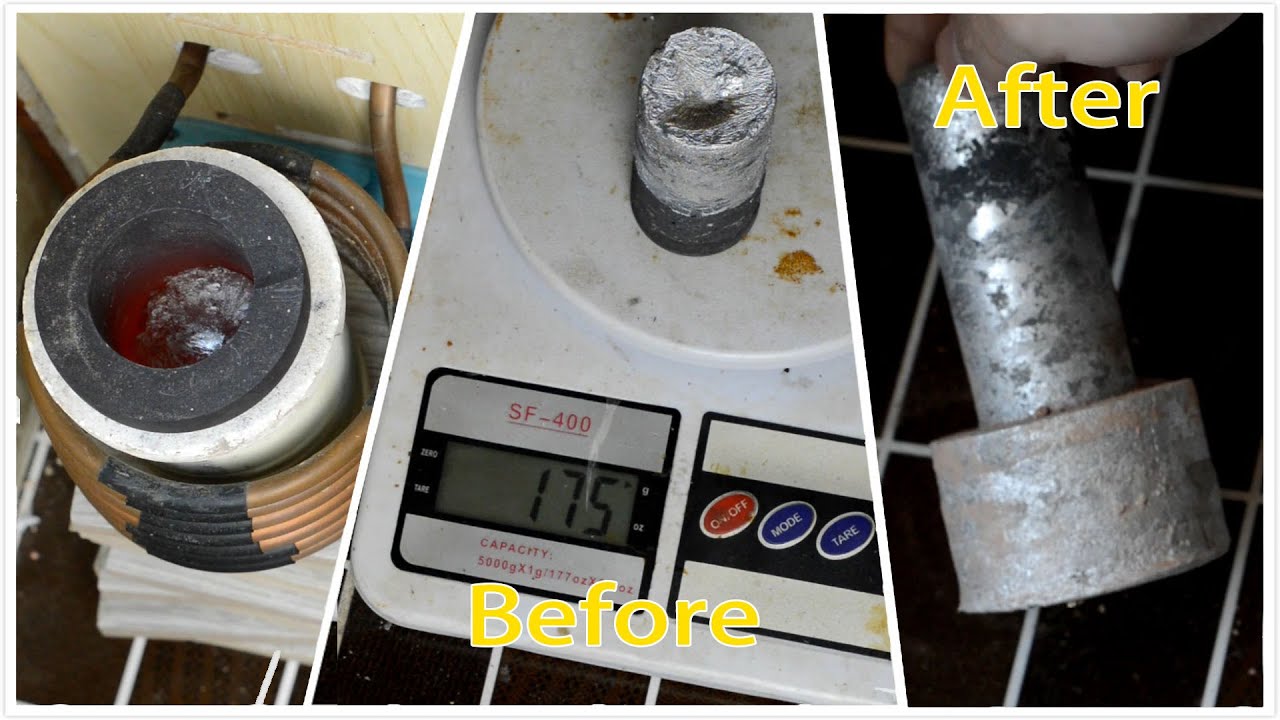 5 $ to double the capacity and life of graphite crucible; Induction heating;Aluminum melting casting