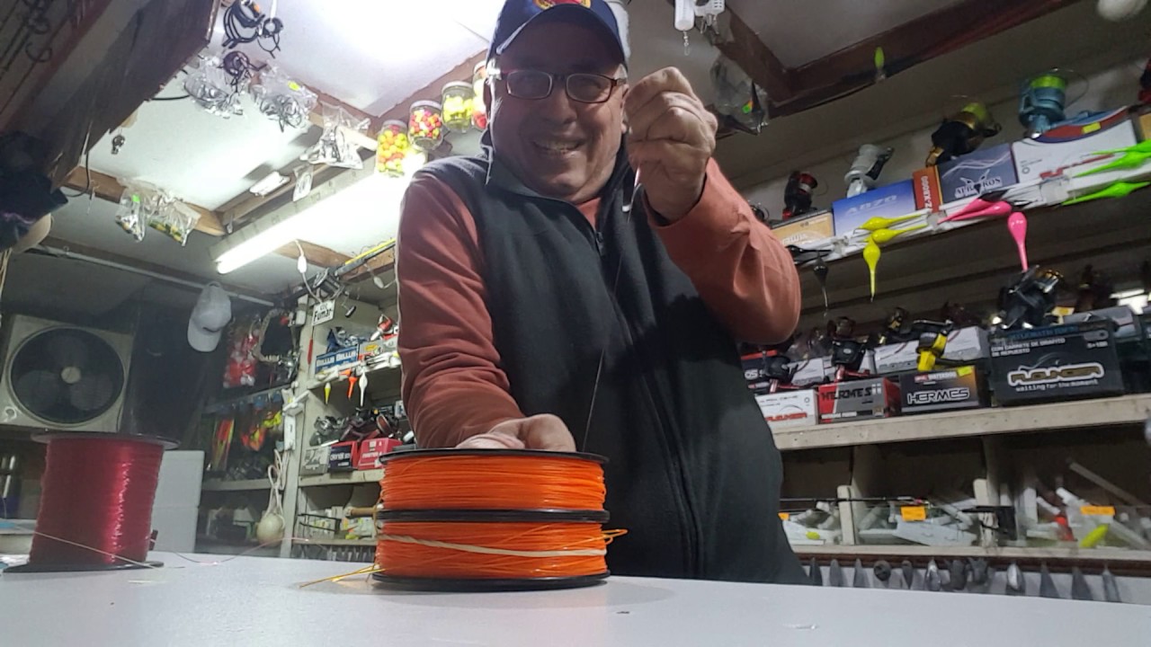 Multifilamento o monofilamento, nylon,tanza para la pesca deportiva