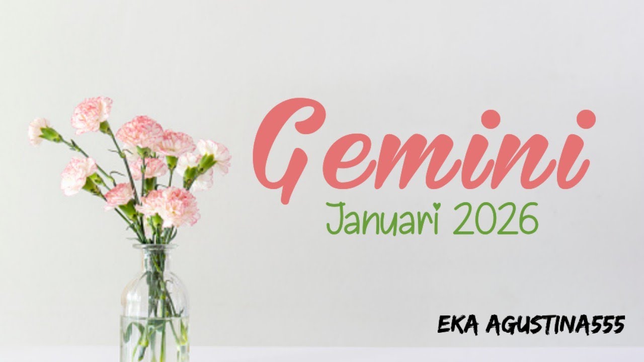 👯 Gemini ♊ Januari 2026💛harapan dulu pernah hilang sekarang kamu dapat kesempatan itu💫🔮