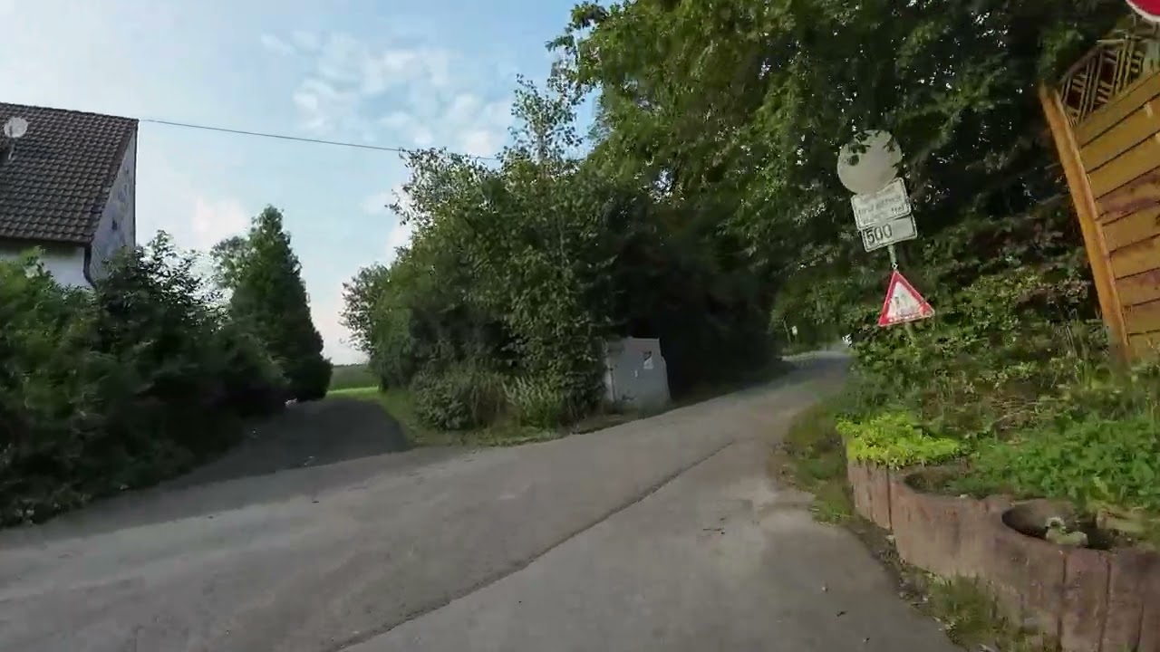 Geländetest mit der DJI Osmo Action 4 am ungefederten Querfeldein-Rennrad