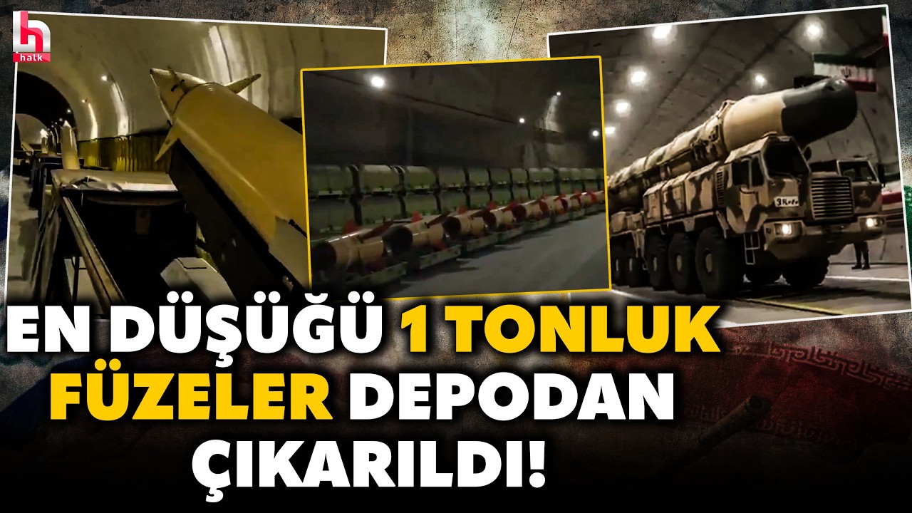 İRAN'DAN SARSICI ADIM! “Asıl savaş şimdi başlıyor” mesajını en düşüğü 1 ton olan füzelerle verdi!
