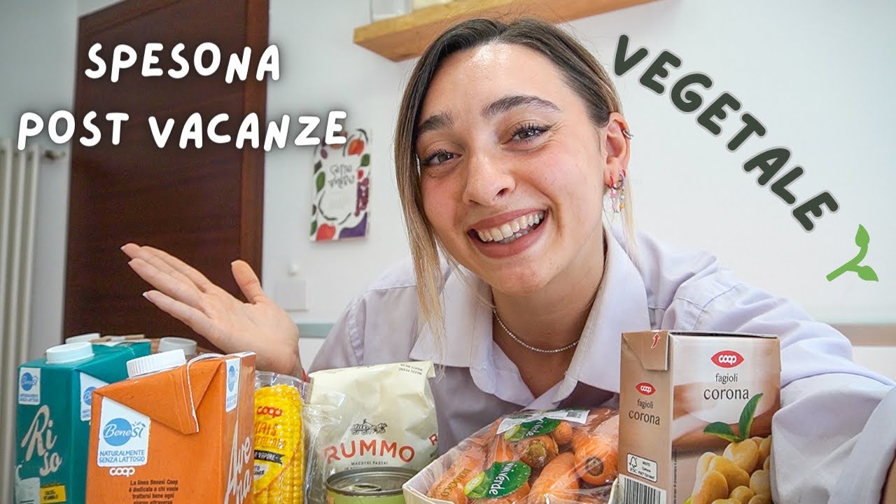 SVUOTA LA SPESA POST VACANZE ESTIVE - Plant Based