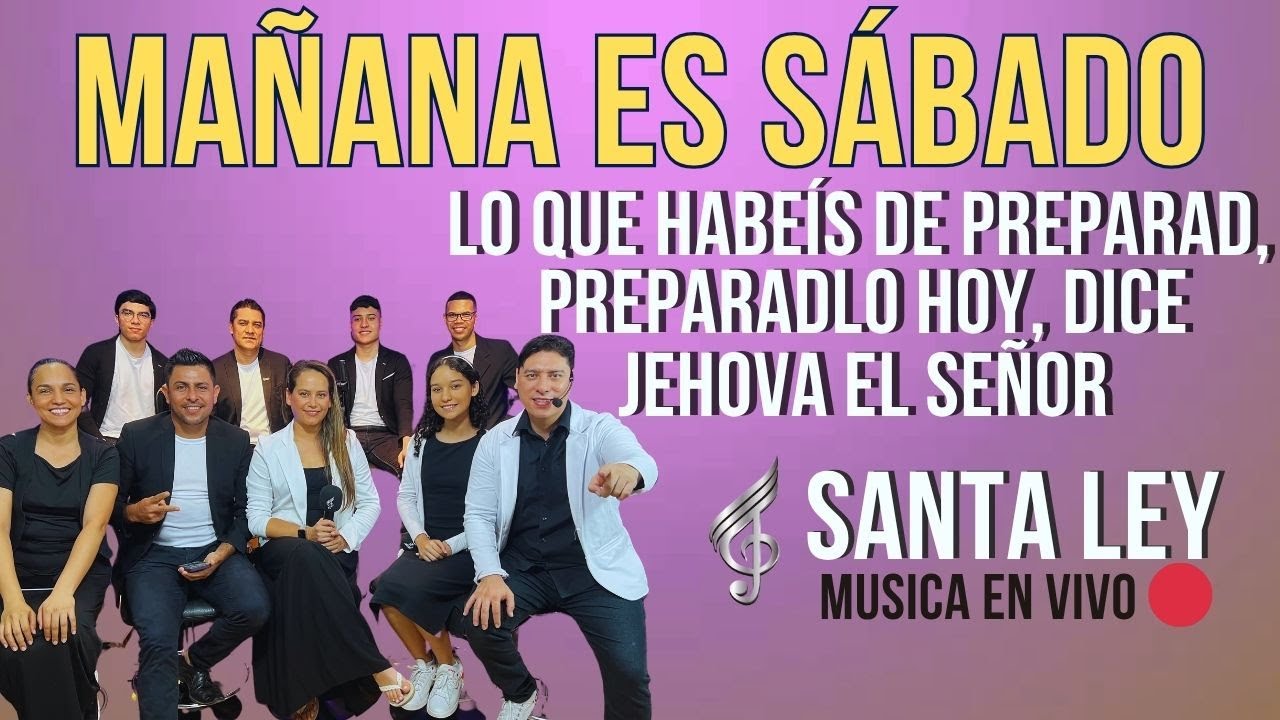HIMNOS y  COROS - MUSICA EN VIVO - SANTA LEY - CANTOS CRISTIANOS