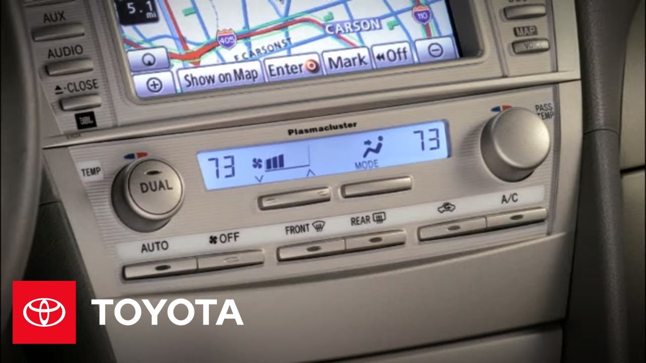 2010 Camry Hybrid How-To: Automatic Climate Control | Toyota