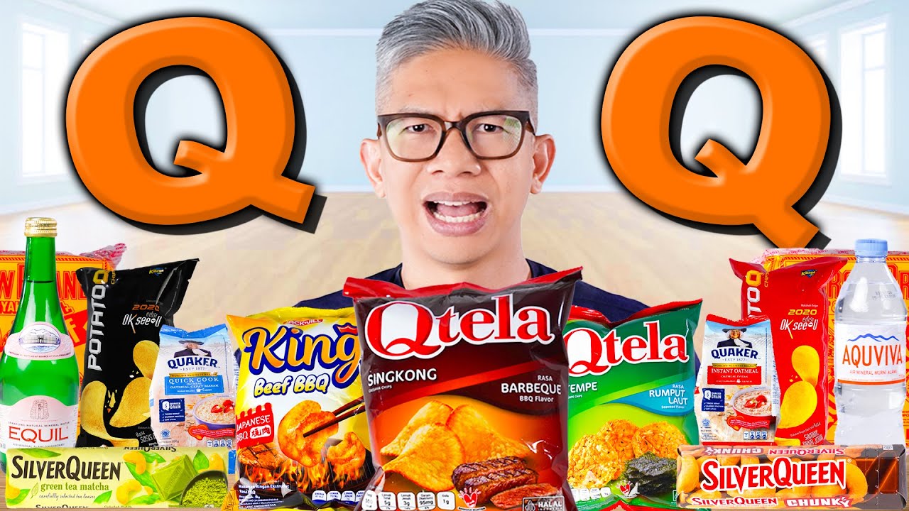 BERBURU MAKANAN MINUMAN YANG ADA HURUF Q NYA!!