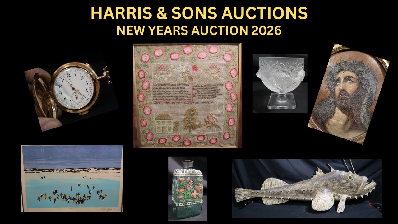 Видеообзор новогоднего аукциона Harris & Sons 2026