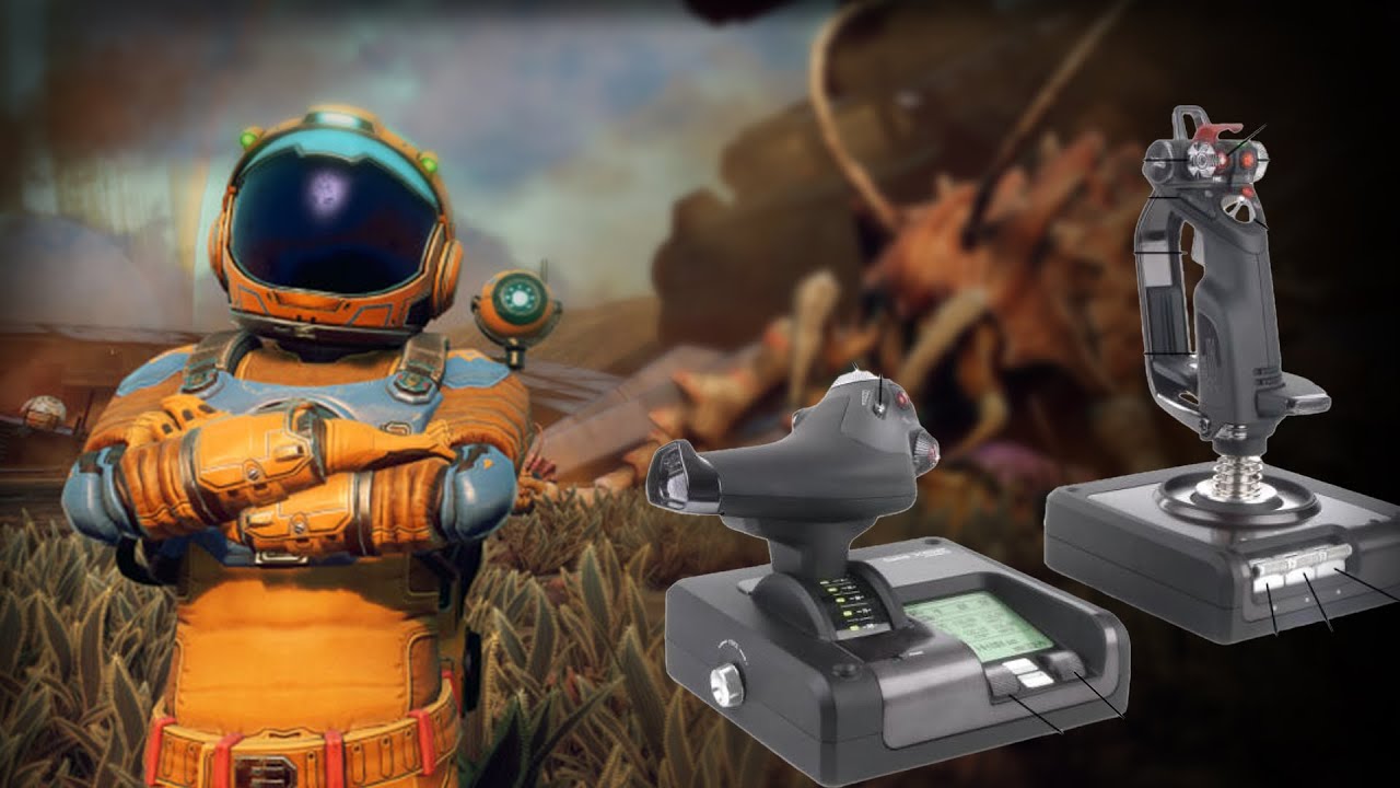 Играйте в No Man's Sky с помощью HOTOS / отслеживания движений головы / джойстика / чего угодно.