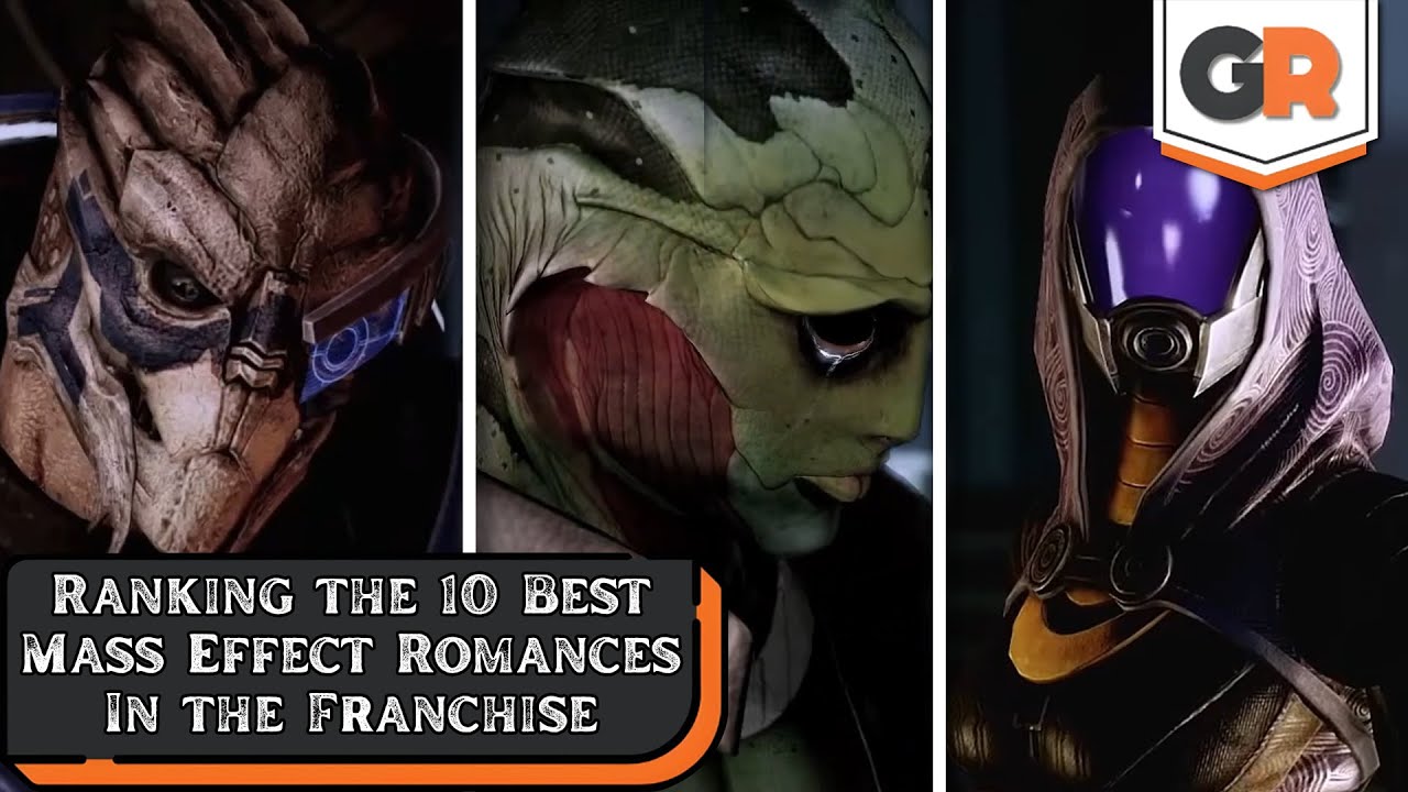 Ranking the 10 Best Mass Effect Romances in the Franchise