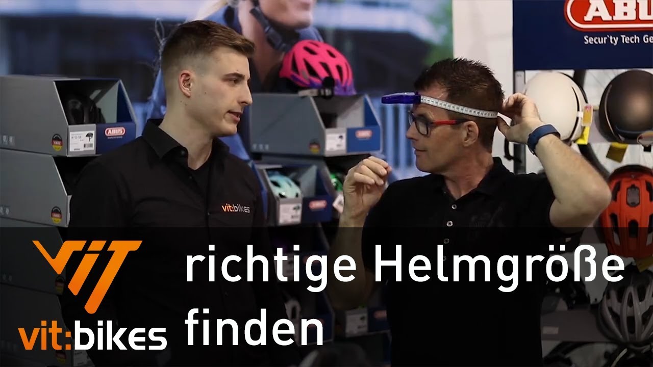 Wie finde ich die richtige Helmgröße? -Teil 7 - vit:bikesTV 150