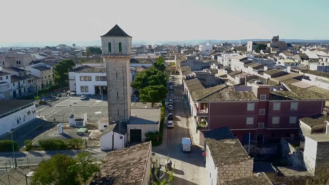 Morning flight over Sa Pobla