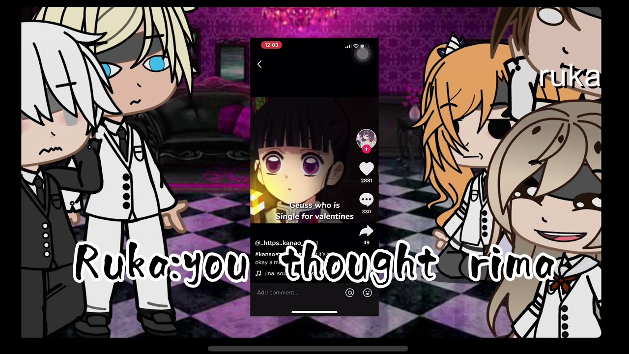||vampire knight react to yuki as kanao||gacha club||part2 2/4
