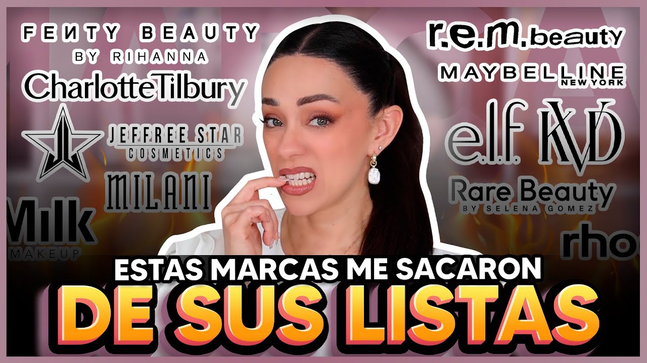 ESTAS MARCAS ME ODIAN, LES CAIGO MAL, SE ENOJARON CONMIGO Y POR ESO ME SACARON DE LA LISTA DE PR?