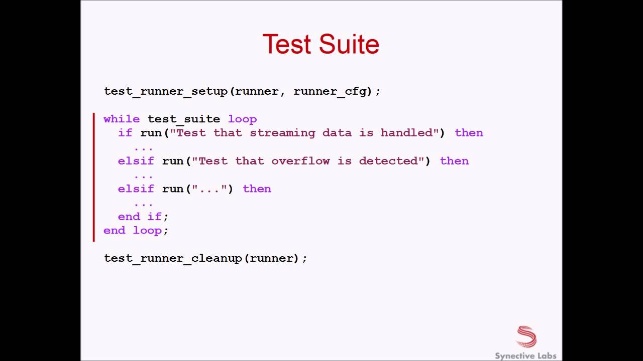 VUnit Short Intro