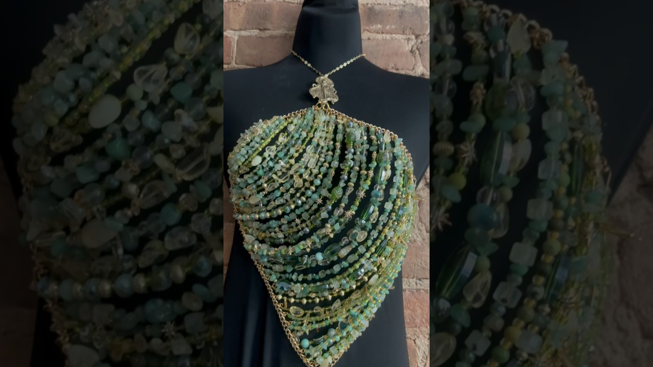 making a beaded summer top