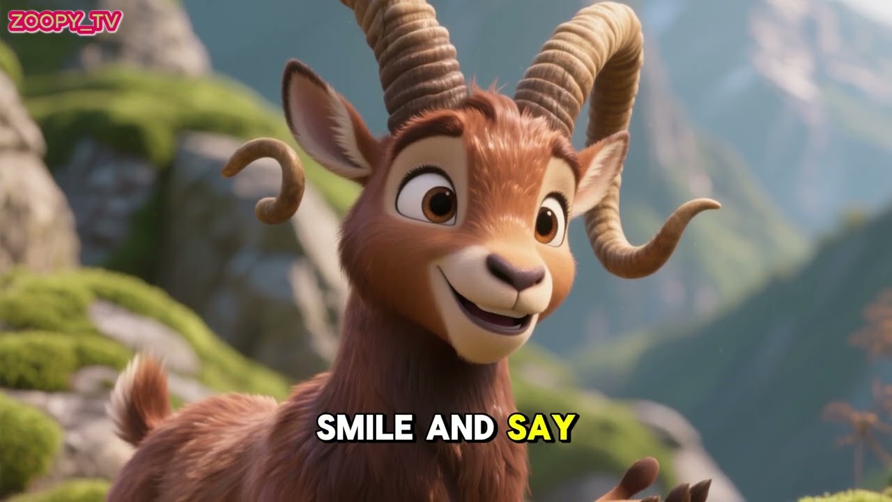 The Markhor Who Loved Sharing | A Story About Sharing and Kindness