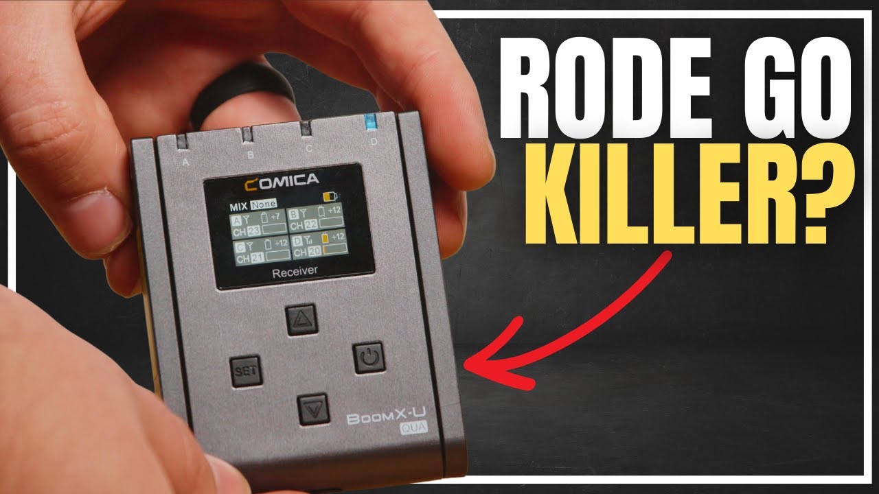 DJI MIC & RODE Wireless Go II Killer? | Comica BoomX-U Qua UHF