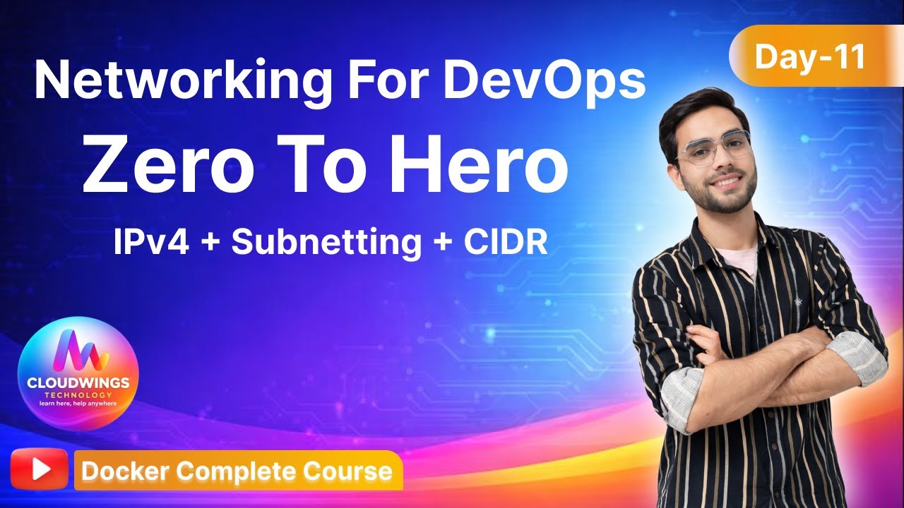 DevOps Networking Made Easy 🔥 | OSI Model + IP Addressing + CIDR + Subnetting Explained (Hindi)