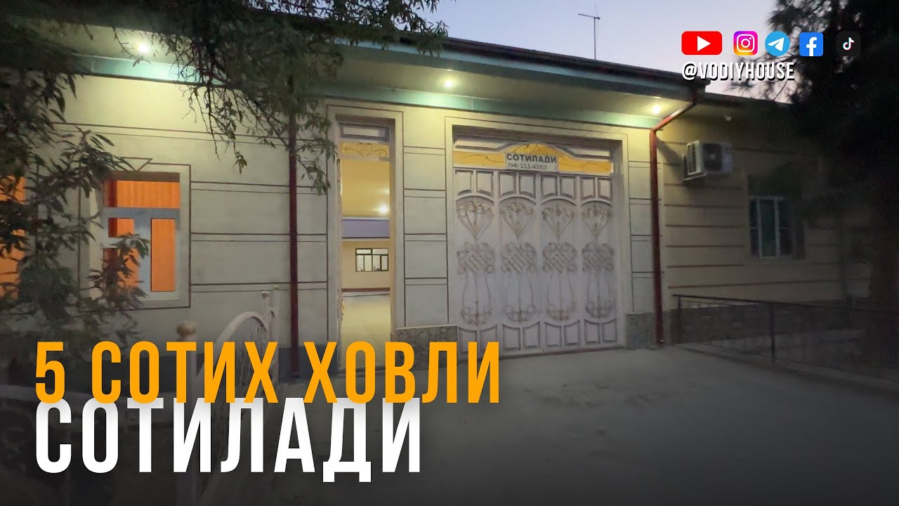 Фарғона шаҳар, Мирзо Улуғбек кўчасида 5 сотих ховли сотилади