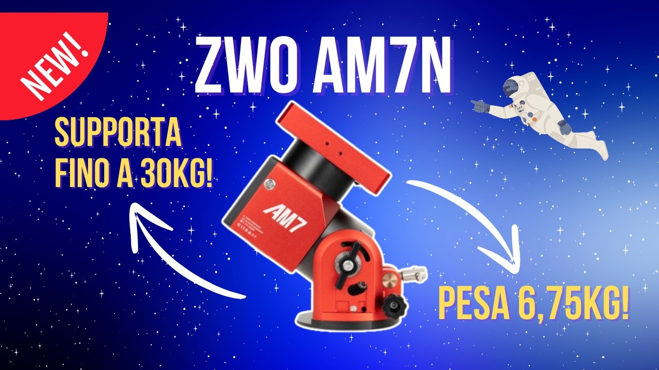 ZWO AM7N: cosa cambia davvero rispetto ad AM5N e AM3N