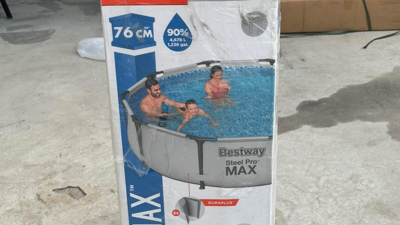 UNBOXING BESTWAY STEEL PRO MAX