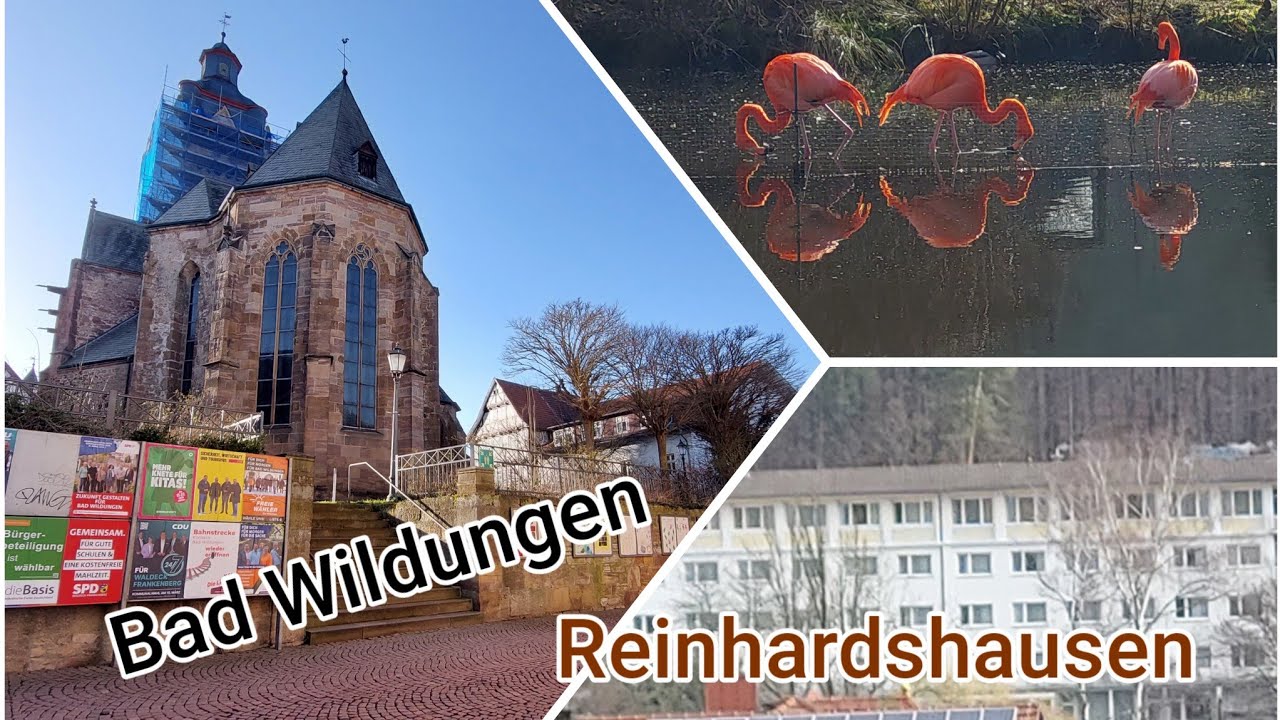 BAD WILDUNGEN und Kurpark Reinhardshausen