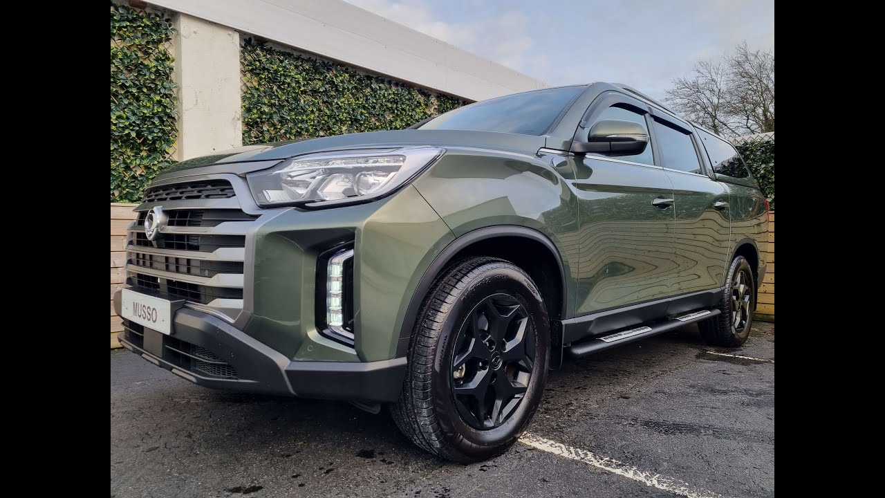 The New Musso Anazonia Green 2.2 Auto EL with Canopy