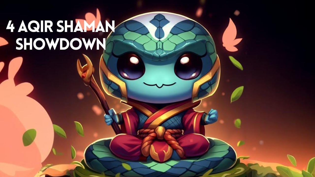 Dota 2 Auto Chess ~ 4 Aqir Shaman Showdown