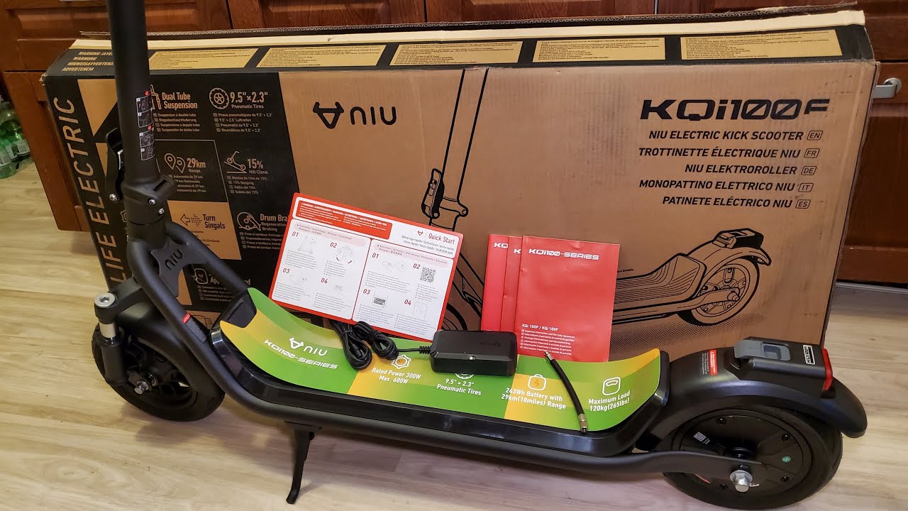 NIU KQi 100F Unboxing and Detailed Overview