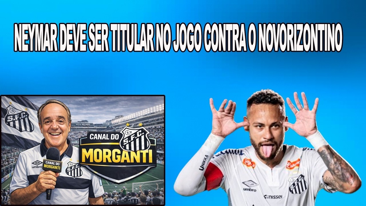 NEYMAR PODE COMEÇAR COMO TITULAR