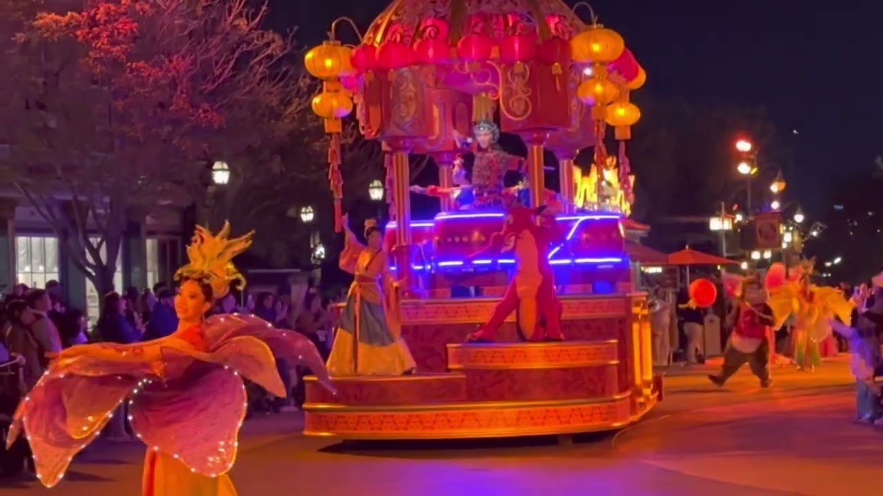 Disney California Adventures Lunar New Year Parade 01.21.23