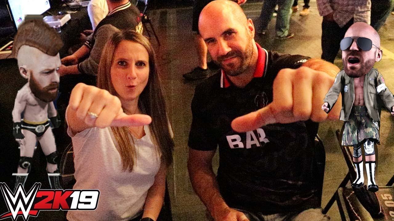 WWE2K19 Играю с Сезаро!! БОЛЬШАЯ ГОЛОВА + ИНДИЙСКАЯ АРЕНА