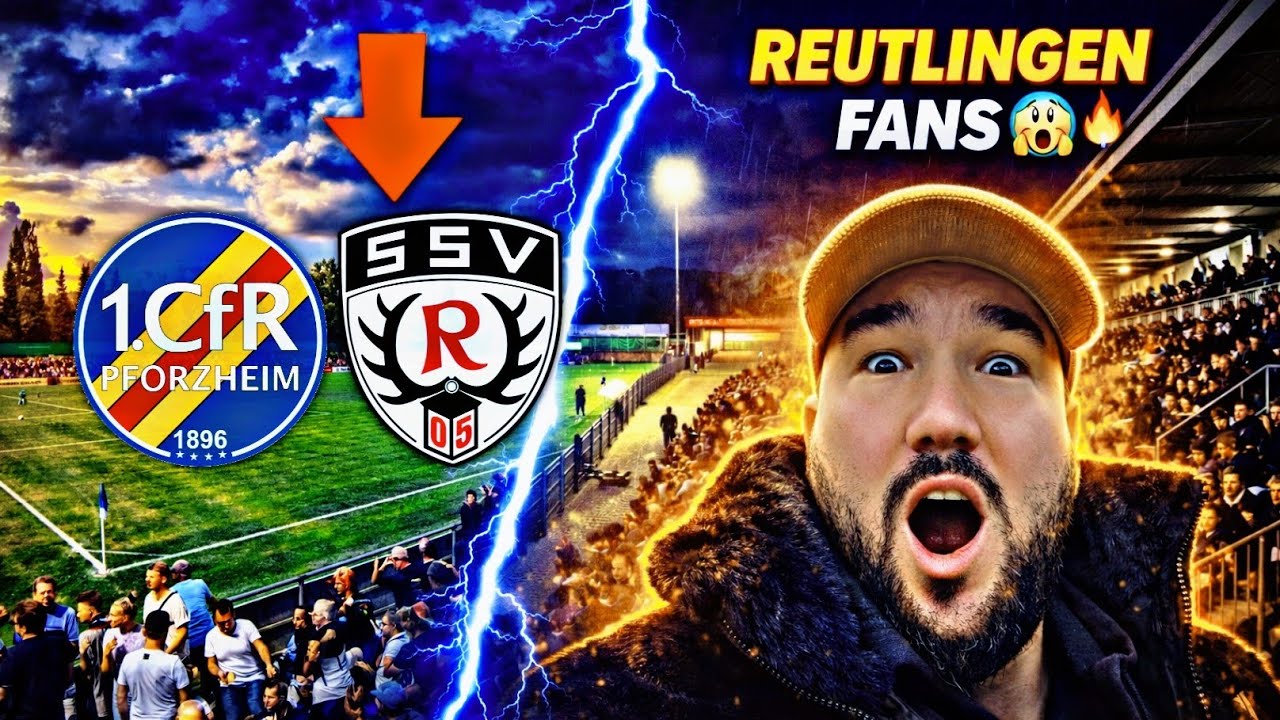 REUTLINGEN FANS SUPER 🔥 CFR SYMPATHISCH 🫶 1. CFR Pforzheim vs SSV Reutlingen | Stadionvlog 🏟⚽️
