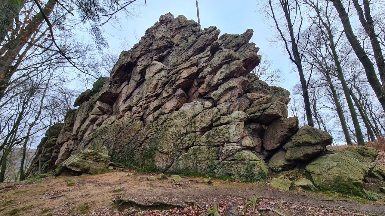 H060 (Odenwald) Kletterfelsen Hohenstein, Bensheim