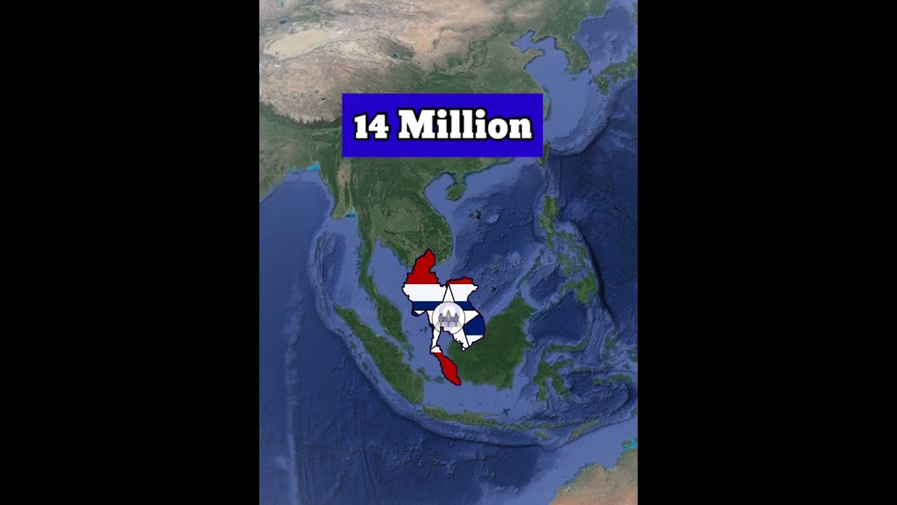 What if mainland southeast Asia United a single independent country | Country Comparison | DD 2.o