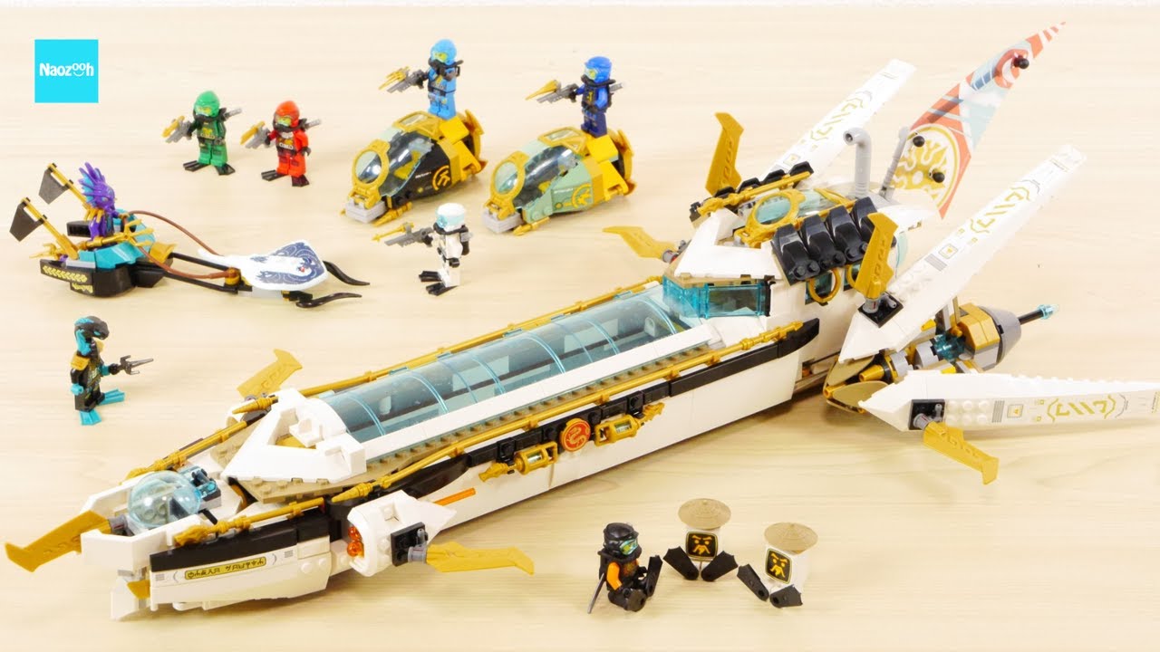 レゴ ニンジャゴー 水中戦艦バウンティ号 71756 ／ LEGO NINJAGO Hydro Bounty Speed Build & Review