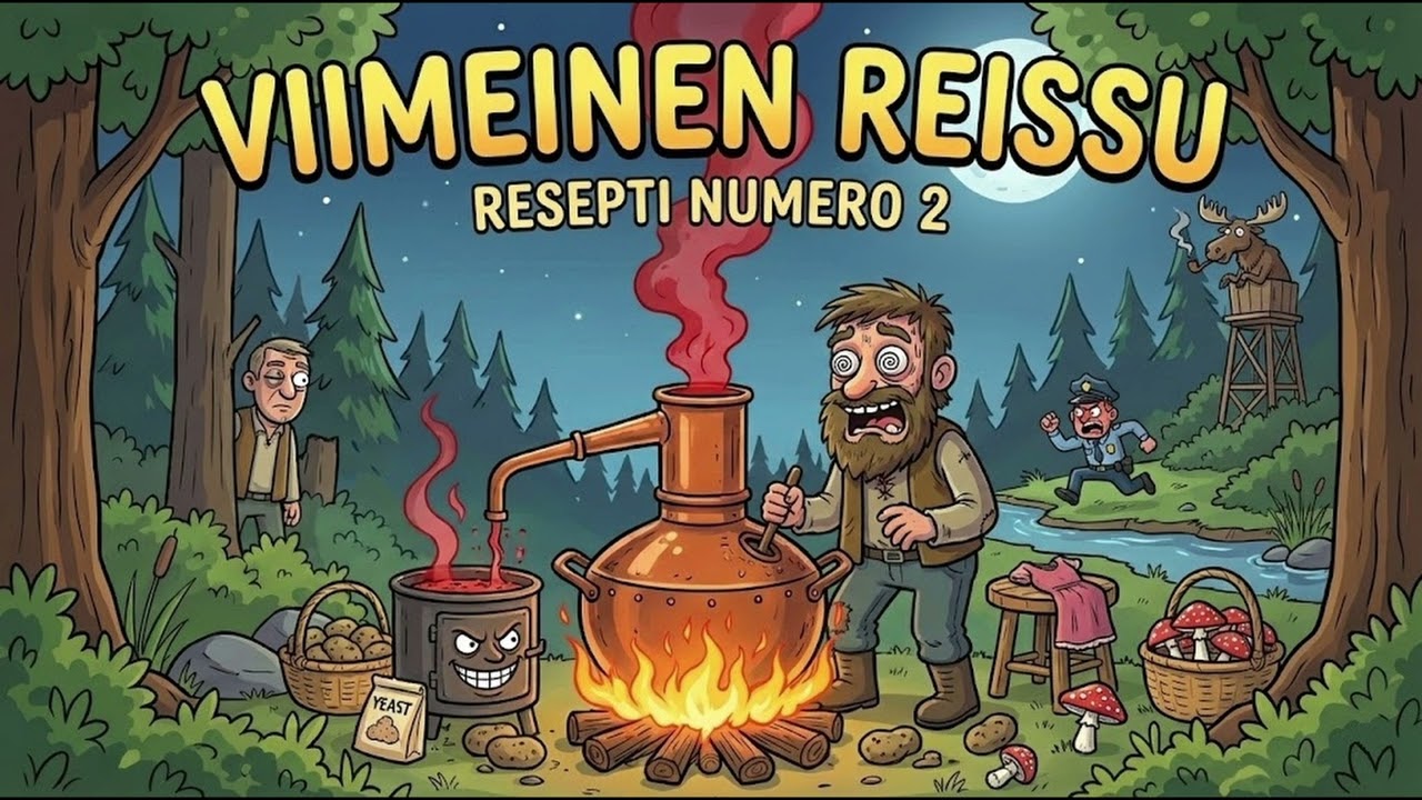 VIIMEINEN REISSU | R&auml;&auml;vit&ouml;n Suomi-Folk Punk Painajainen 🍄🎻 (Official Audio)