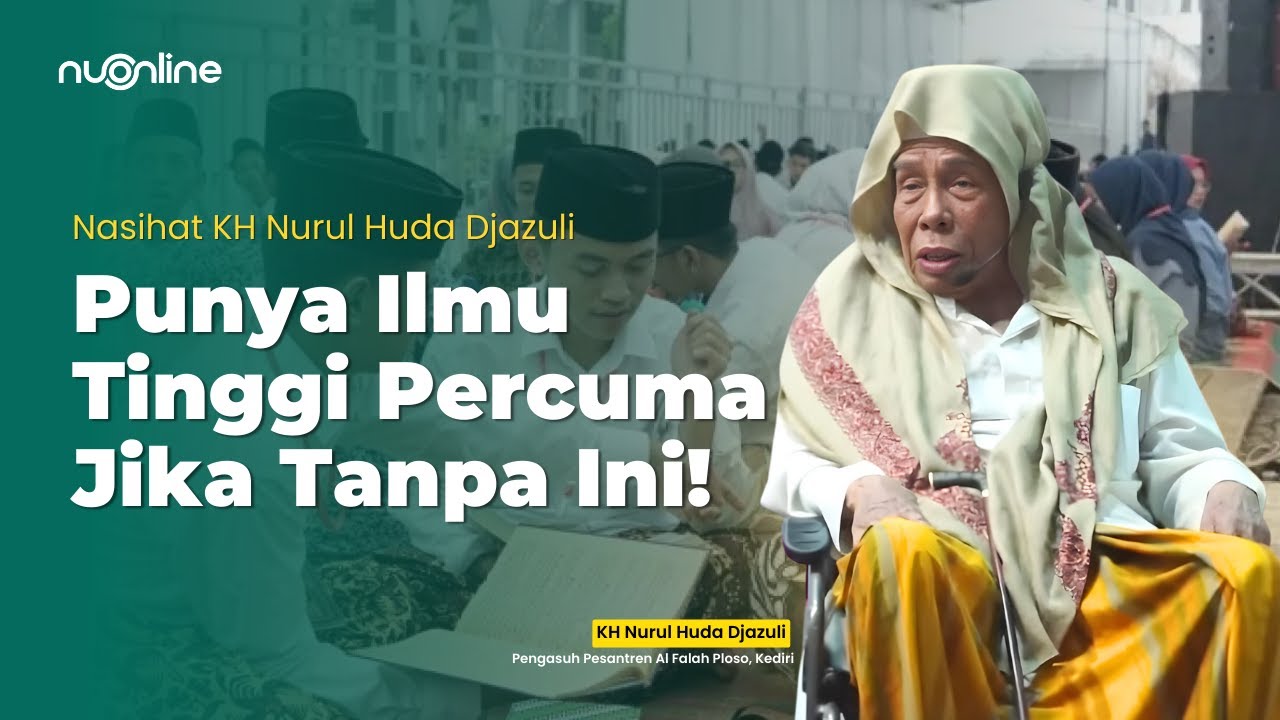 Kekhawatiran KH Nurul Huda Djazuli tentang Hilangnya Identitas Santri-Kiai di Zaman Sekarang