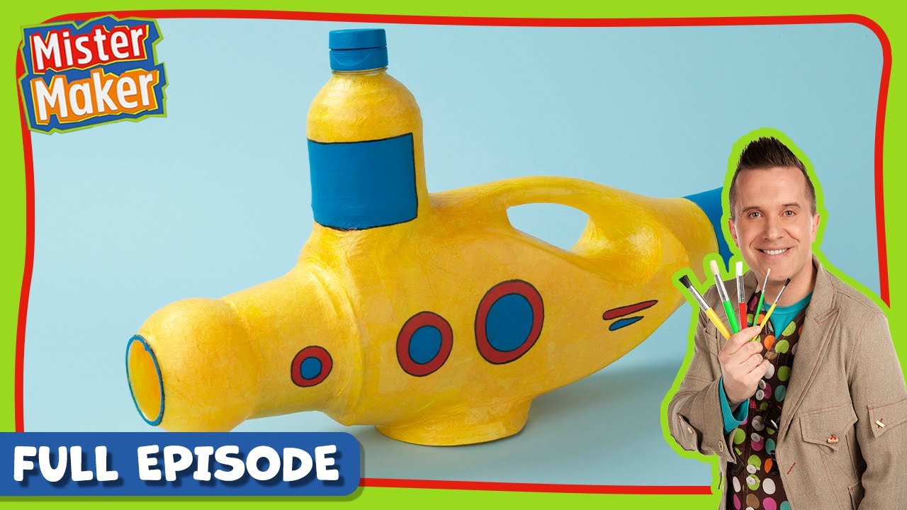 Mister Maker 🎨 Series 2, Episode 9 | Submarine Pencil Case 🌊 | FULL EPISODE