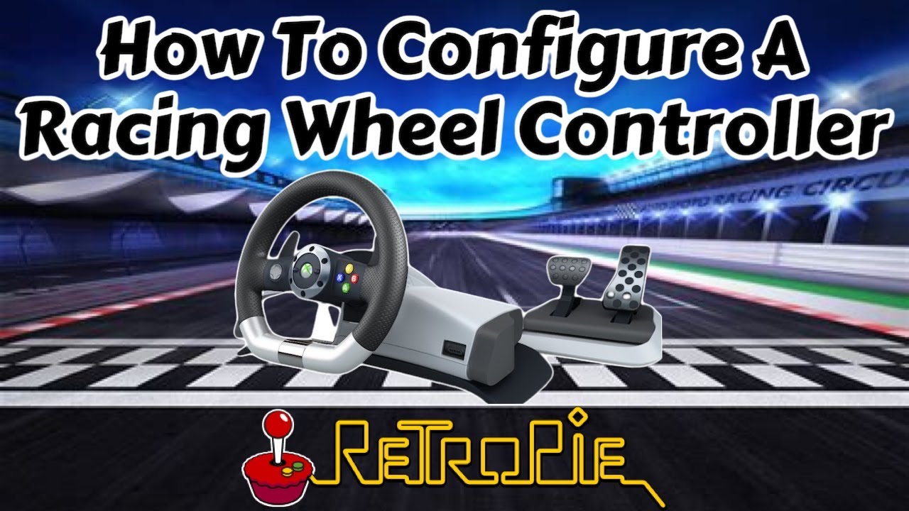 How To Configure & Map A Racing Wheel Controller On RetroPie - Raspberry Pi - RetroPie Guy Tutorial