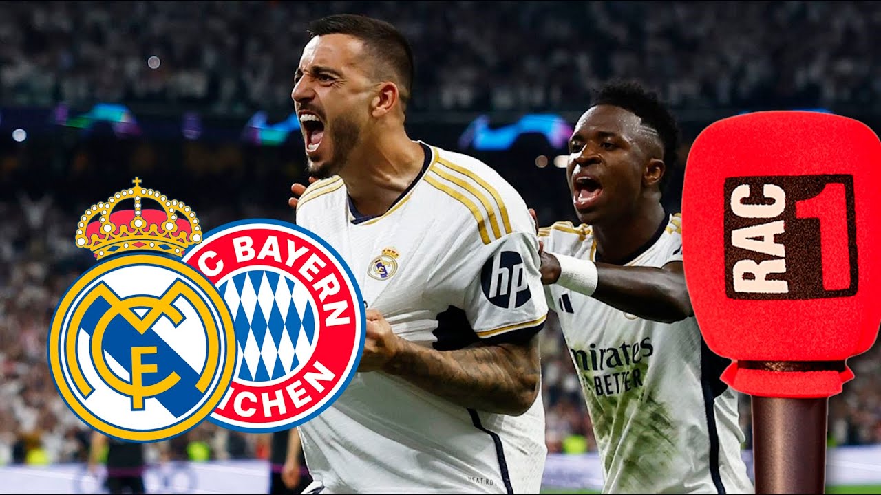 🤣 AUDIOS de RAC1 NARRANDO los GOLES del REAL MADRID - BAYERN MÚNICH 😂