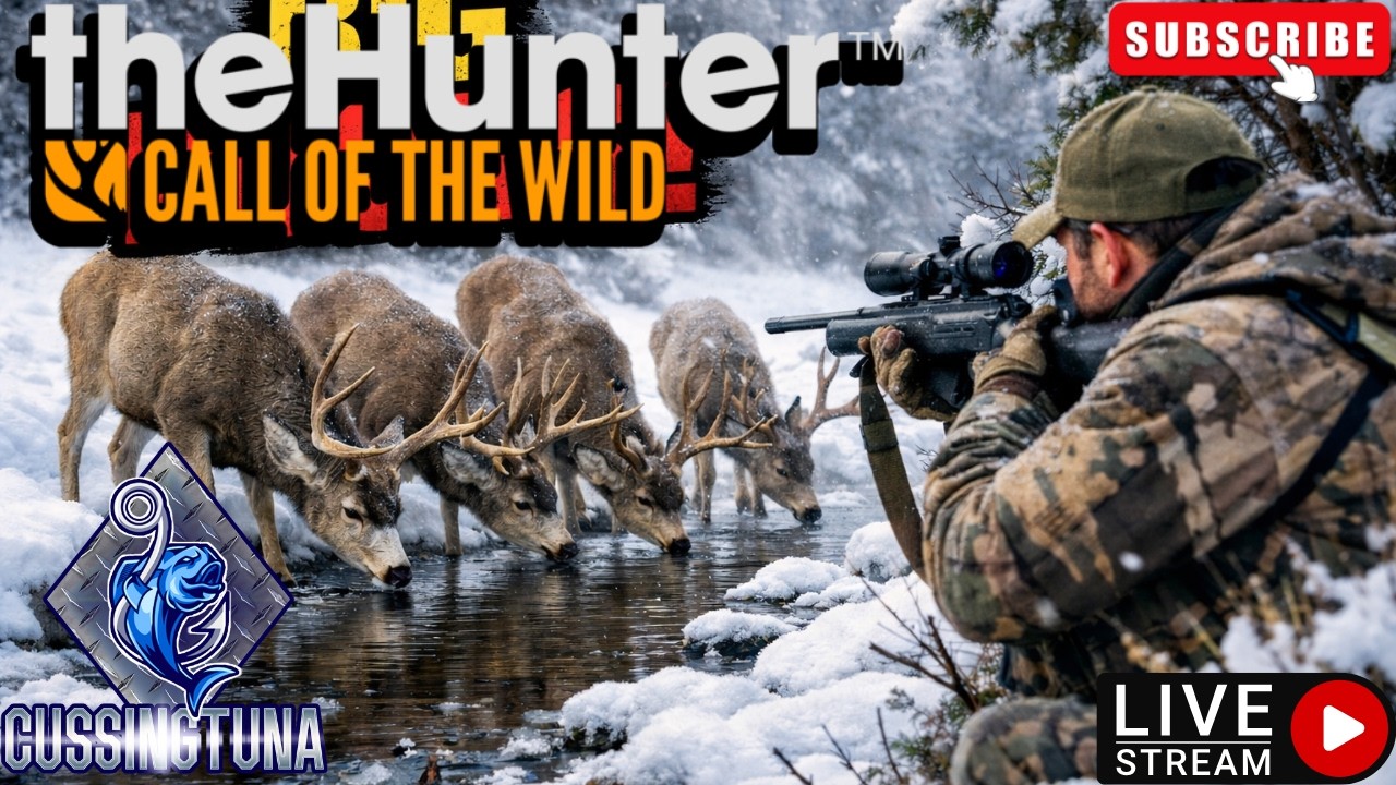 TheHunter: Call Of The Wild Mule Deer Grind Askie Ridge! [LIVE]