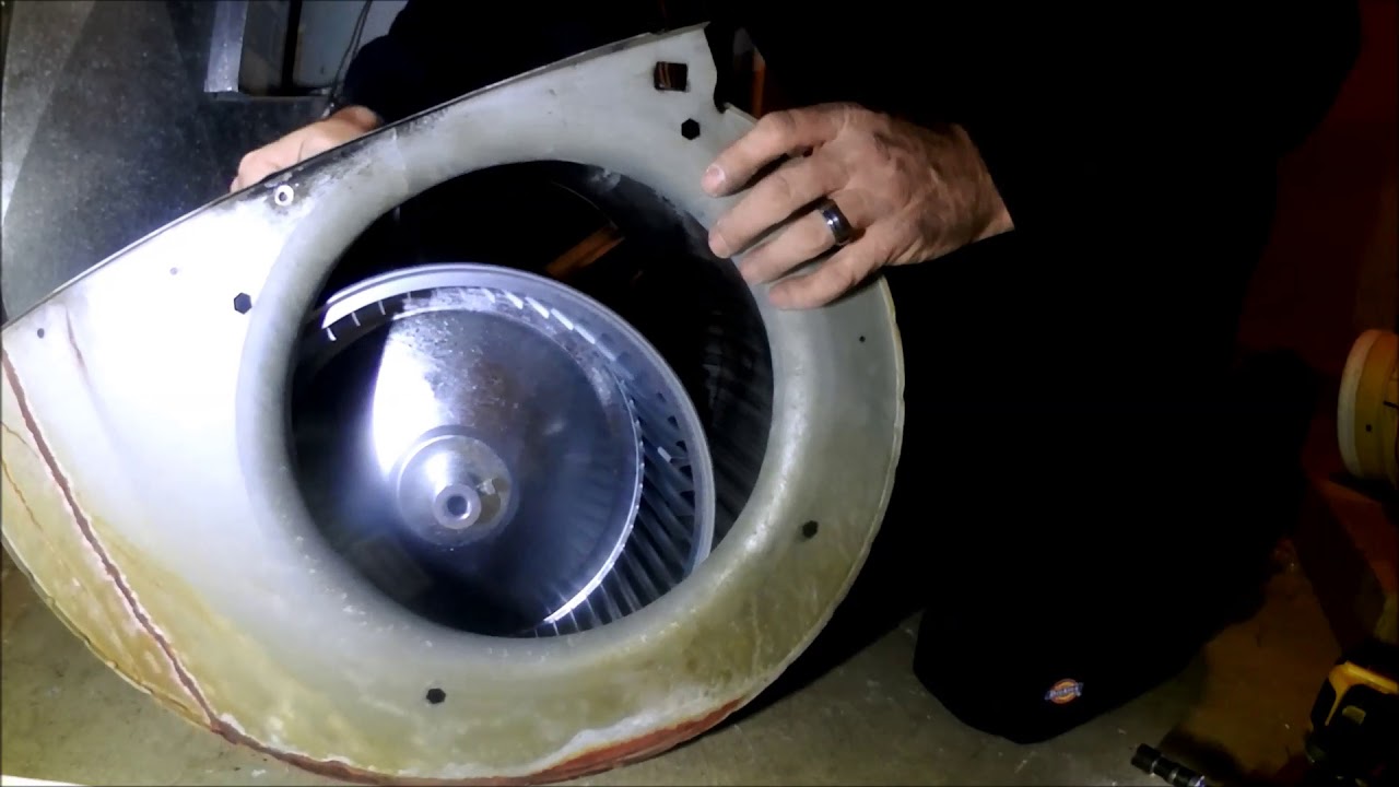 Carrier 58mca100 blower motor change
