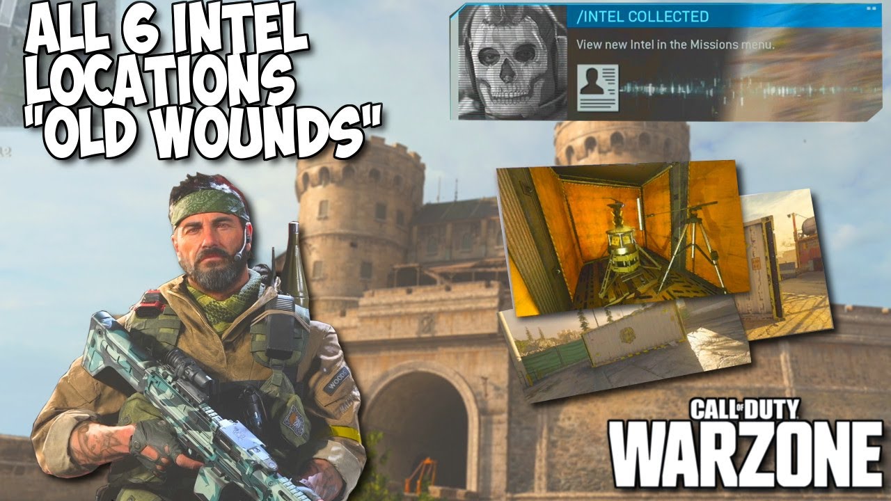 All 6 Intel Mission Locations 