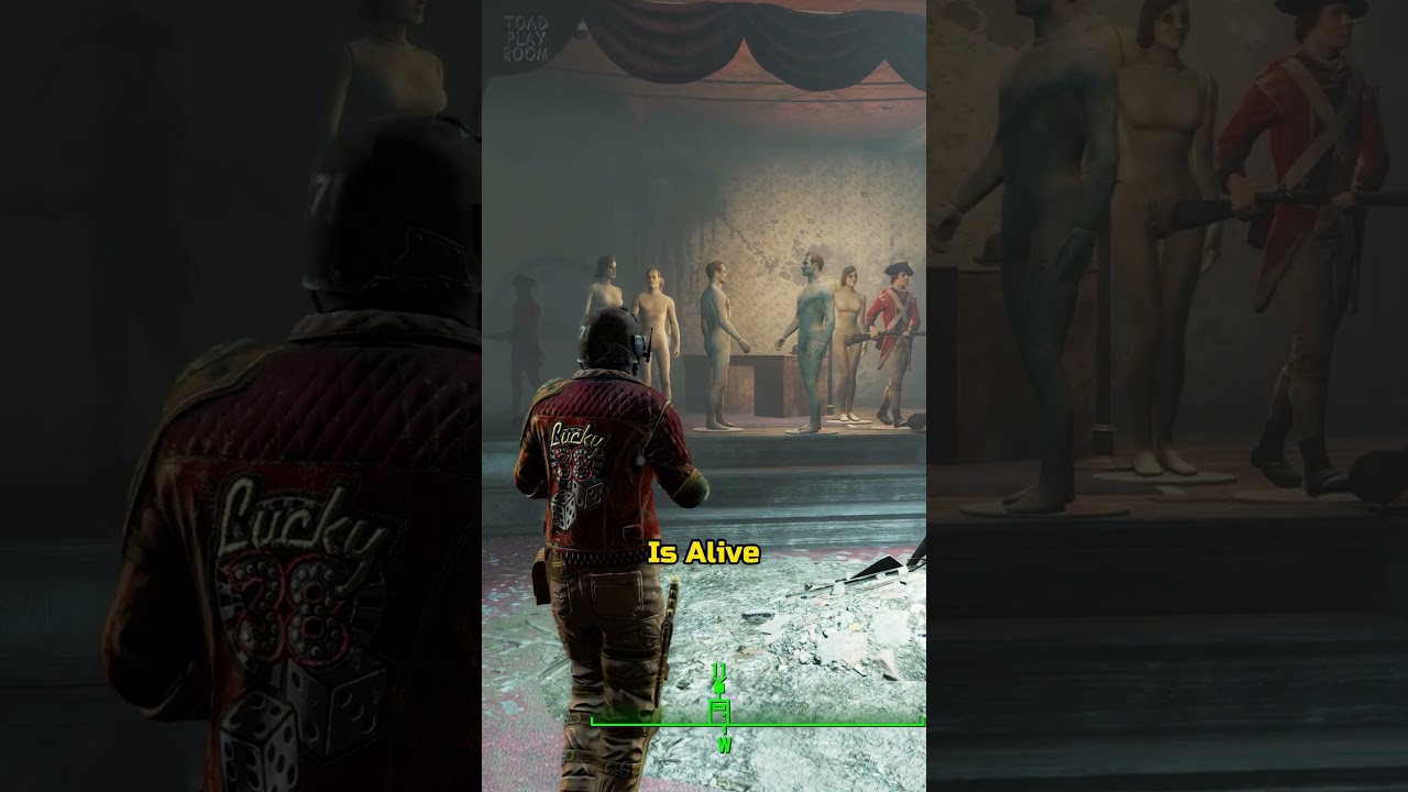 One of These Mannequins Isn't Real #gaming #fallout4 #shorts #fallout