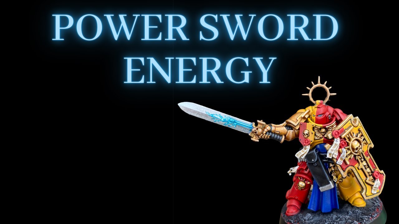 How to Paint POWER SWORD ENERGY
