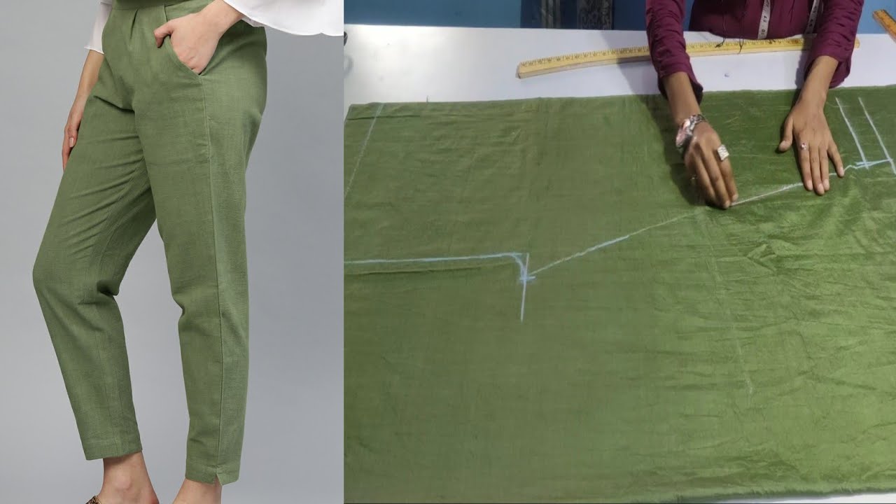 Making Perfect Trouser Cutting and Stichting / कम कपड़े में पैंट कैसे बनाये?