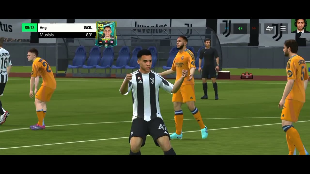 FATANR vs ANG | Real Madrid vs Juventus #football #fcmobile #fcmobileragnarok #gameplay #easports