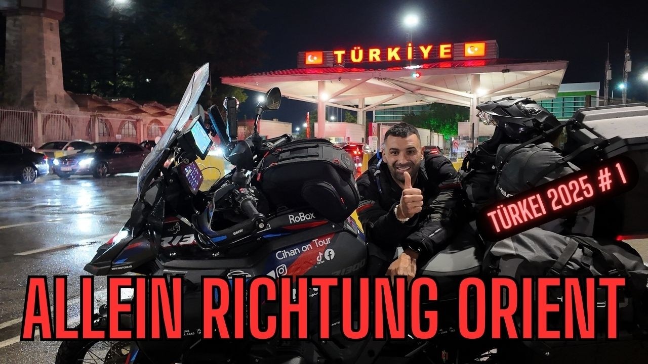 Von Frankfurt bis an die türkische Grenze 🇹🇷 | Türkei 2025 #1 | Motorradreise durch Europa