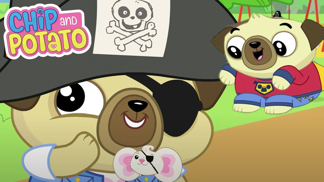 Chip and Potato | Pirate Plunder! | Cartoons For Kids | Watch More on Netflix