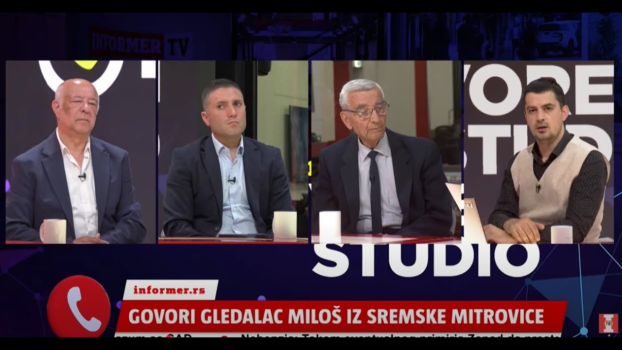 OTVORENI STUDIO: Raca - oscilatorom srušili nadstrešnicu zbog Rusa i Kineza?!